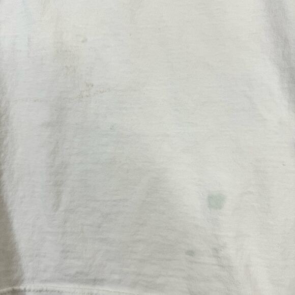 Vintage American Trucking Tshirt 18 Wheeler Cab American Flag White Size XXL - Picture 4 of 7